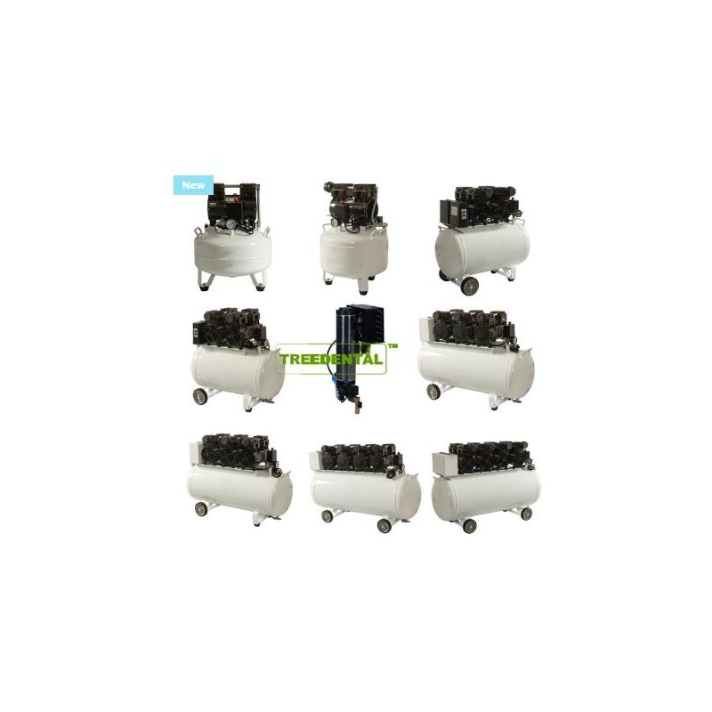 Noiseless Oil-Free Air Compressor TR-OAC01