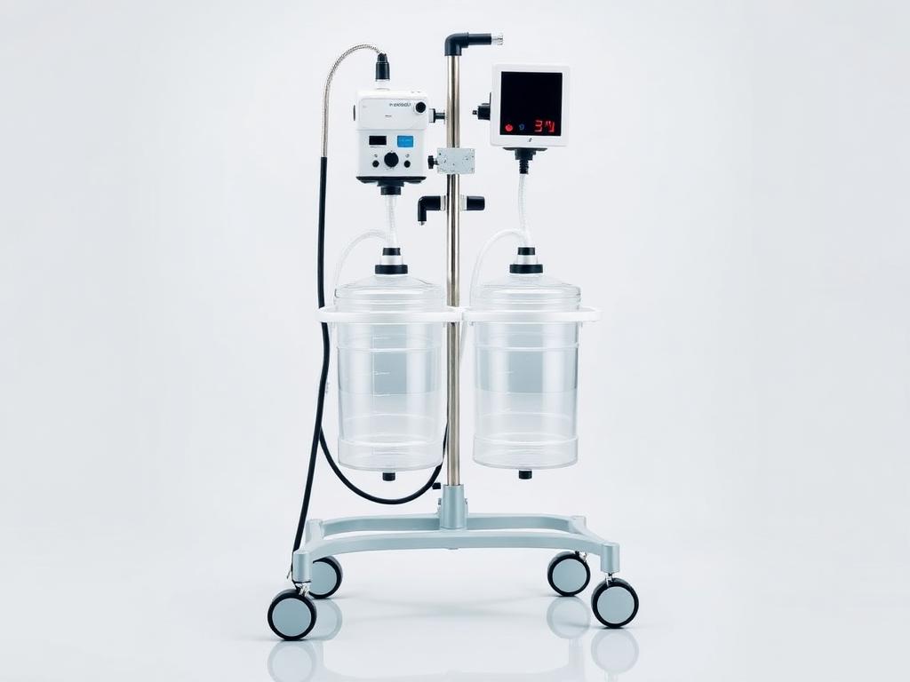 High Vacuum Surgical Suction Machine
